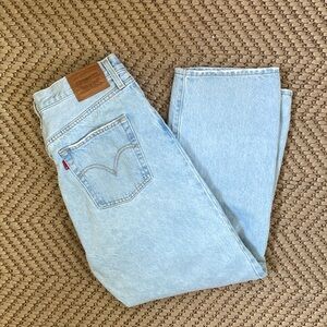 Levi's - Ribcage Straight Ankle Denim Jeans - Blue - 31